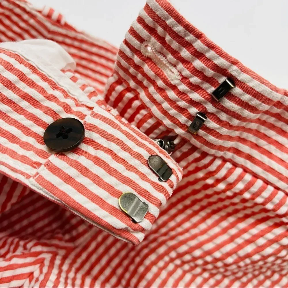 J. Crew Seersucker Shorts Size 2